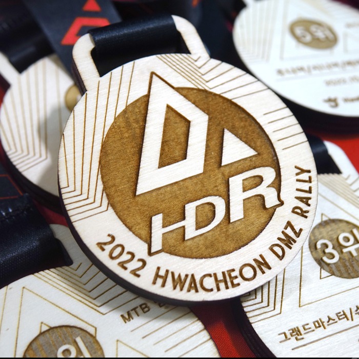 2022 HDR 화천DMZ 랠리 우드메달